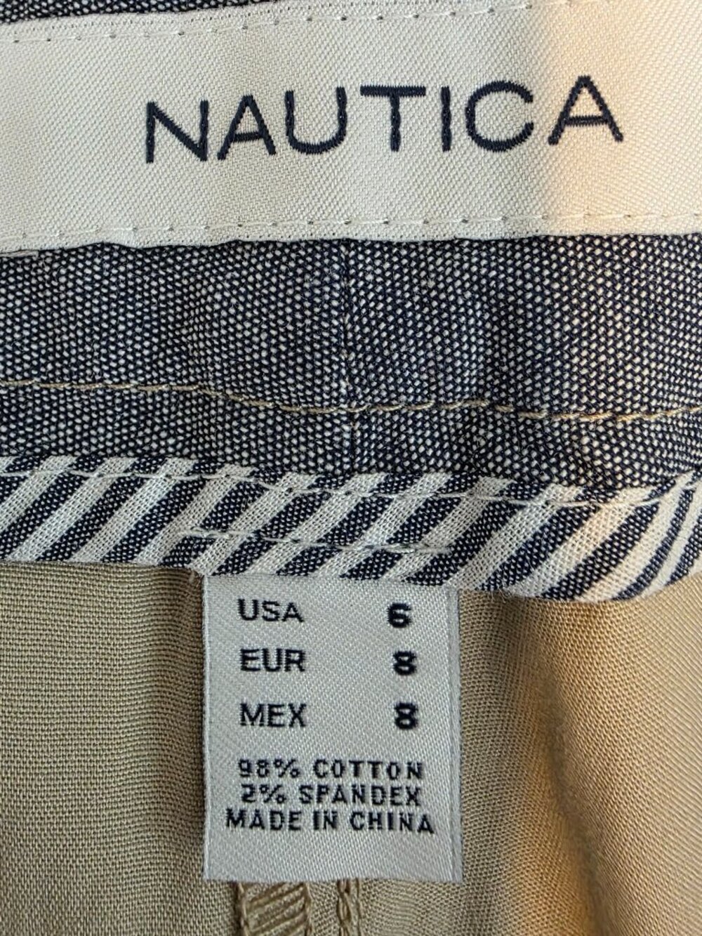 Nautica Bermuda Shorts, Size 6, NWT - Picture 3 of 6